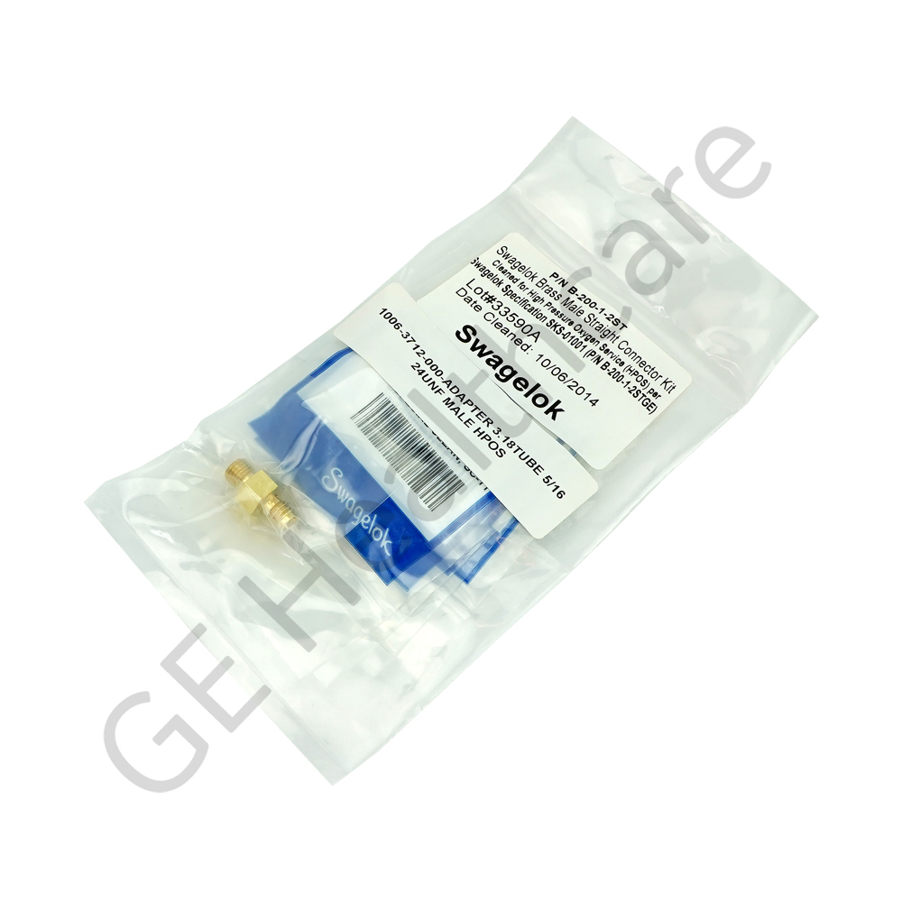 Connector 3.18 Tube 5/16-24 Male HPOS Connector 3.18 Tube 5/16-24 Male HPOS