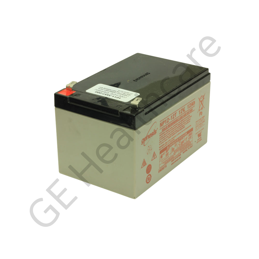 Battery Sealed Lead Acid 12 Volt (12V) 12 Amp-hour (12Ah) 1011-3557-000-S Battery Sealed Lead Acid 12 Volt (12V) 12 Amp-hour (12Ah) 1011-3557-000-S