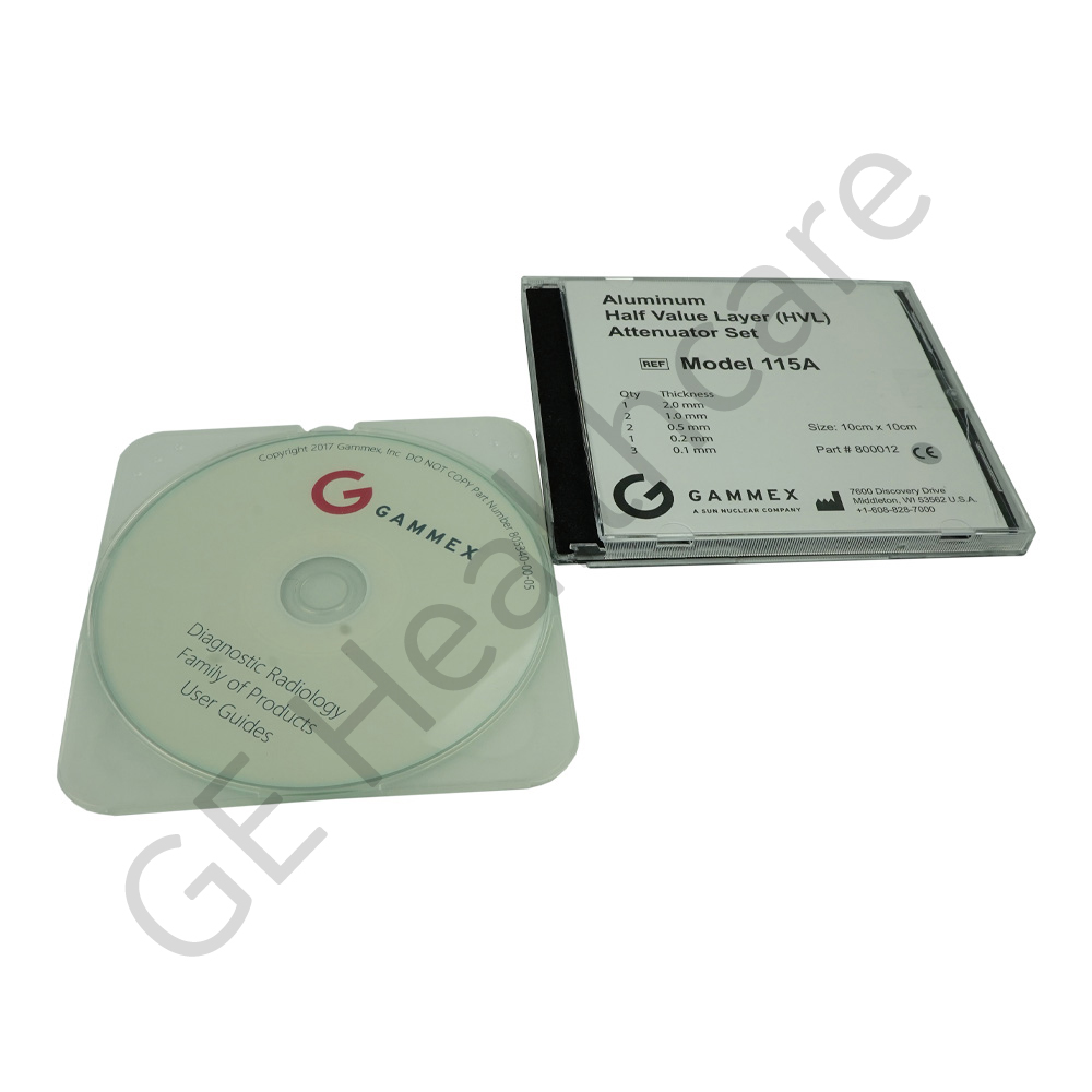 Aluminium Filters (For Half Value Layer) RMI 115A 2109723 Aluminium Filters (For Half Value Layer) RMI 115A 2109723