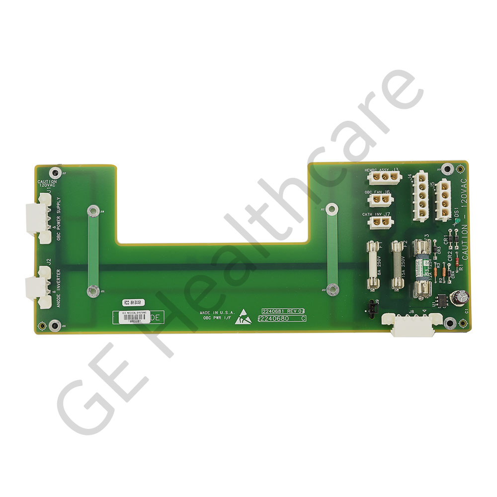 OBC Fuse PWB Assembly OBC Fuse PWB Assembly