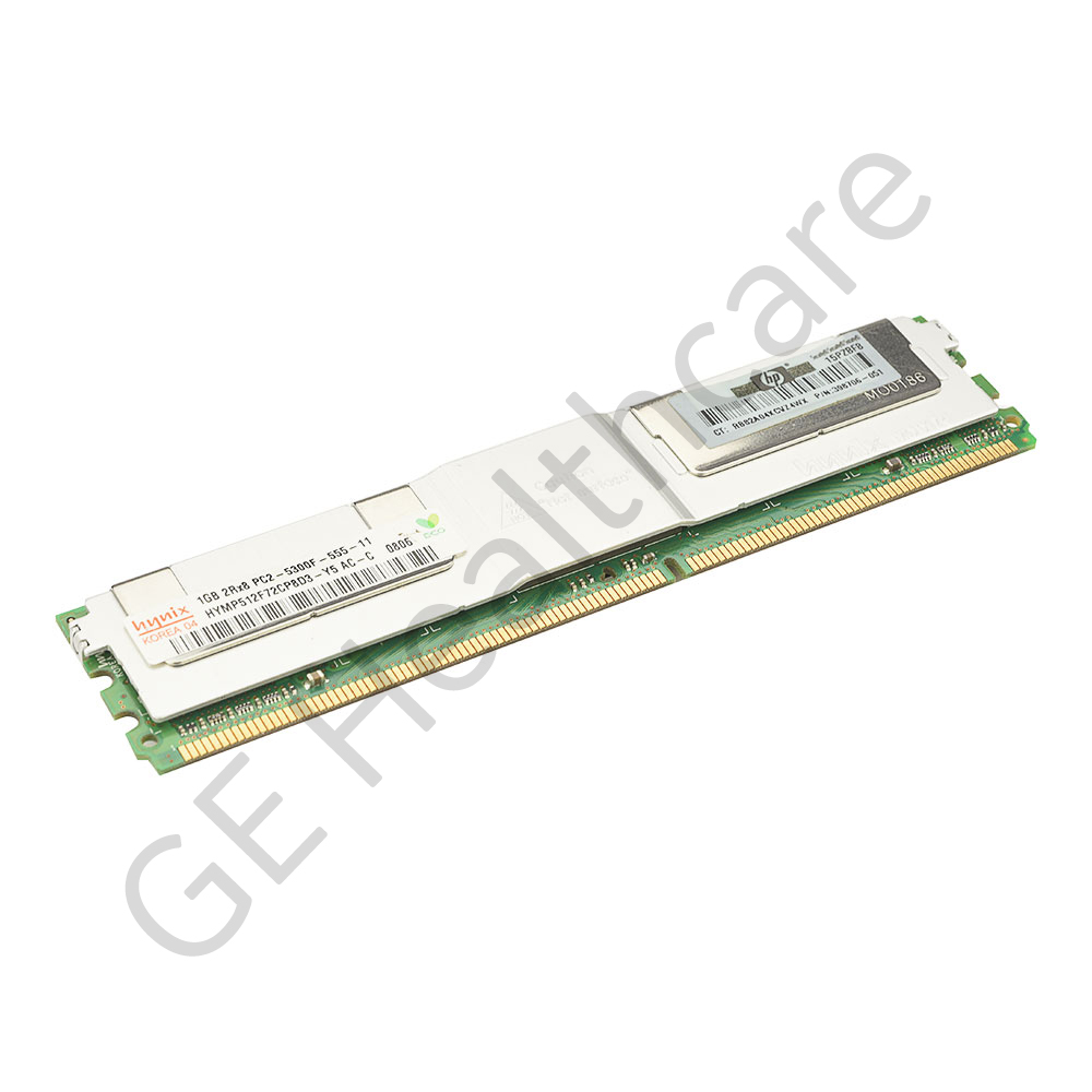 Single 1GB FBD DDR2-667 Registered ECC DIMM 5183547-20UU Single 1GB FBD DDR2-667 Registered ECC DIMM 5183547-20UU