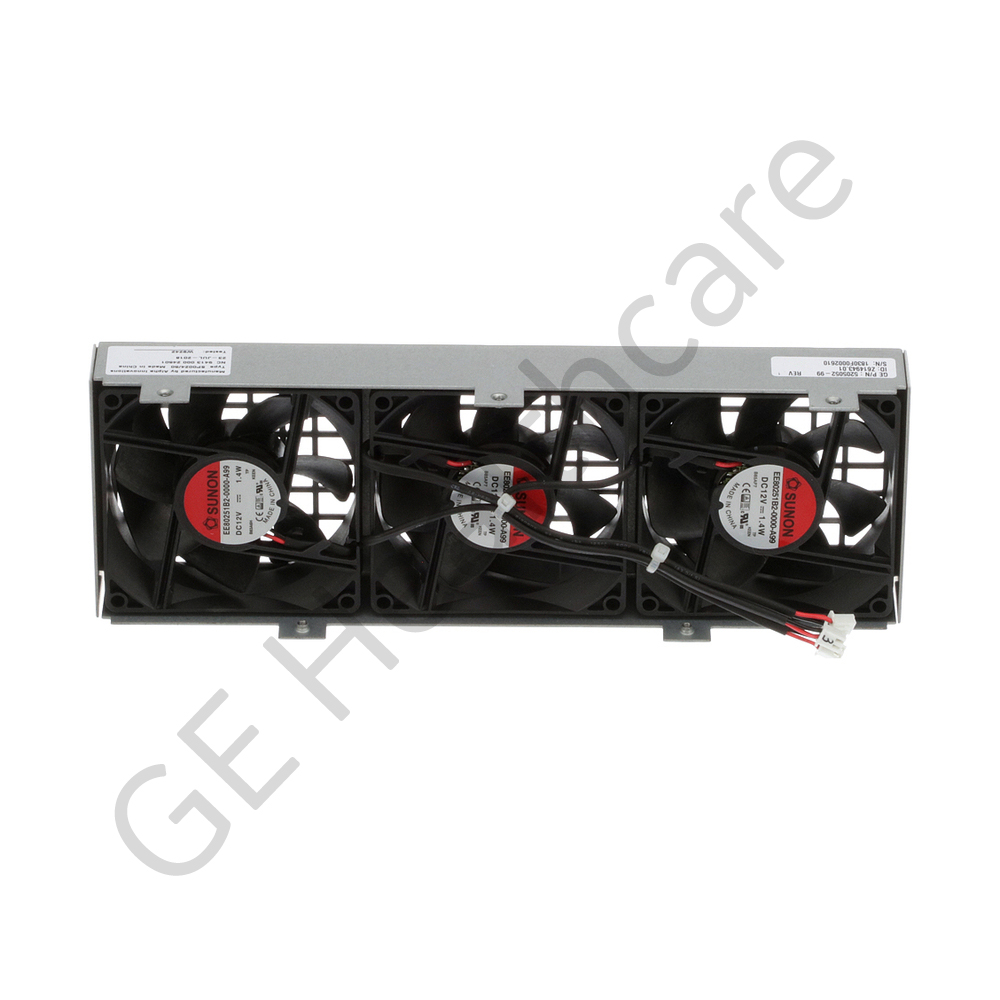 Fan Assembly for the Mitra Power Supply for LOGIQ E9 Fan Assembly for the Mitra Power Supply for LOGIQ E9