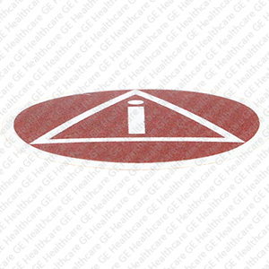 Emergency Stop (E-STOP) Warning Label for RICM I Emergency Stop (E-STOP) Warning Label for RICM I